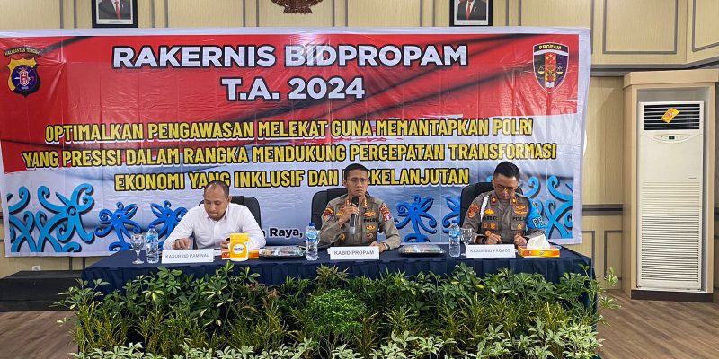 Kabidpropam Polda Kalteng Tekankan Optimalisasi Pengawasan Melekat pada Personel