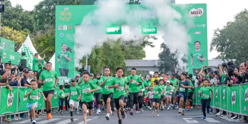3.000 pelari ikuti “Road to MILO ACTIV Indonesia Race” di Surabaya