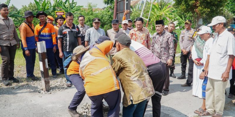 Utamakan Keamanan, Palang Pintu di Dusun Plosogeneng Siap Beroperasi