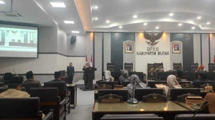 Perda RPIK 2024 – 2044 Disahkan Pada Rapat Paripurna DPRD Kabupaten Blitar