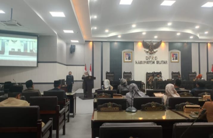 Perda RPIK 2024 – 2044 Disahkan Pada Rapat Paripurna DPRD Kabupaten Blitar