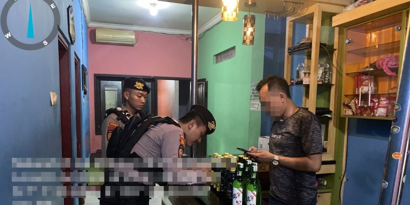 Puluhan Botol Miras Diamankan Polres Pekalongan Dalam Giat Kepolisian Yang Dioptimalkan