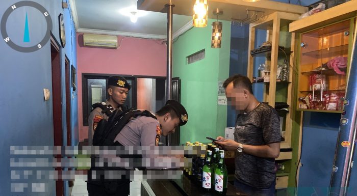 Puluhan Botol Miras Diamankan Polres Pekalongan Dalam Giat Kepolisian Yang Dioptimalkan