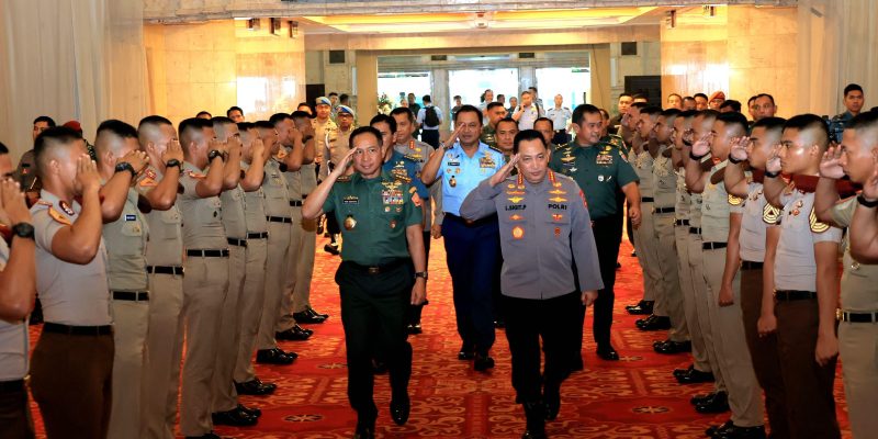 Inilah Pesan Kapolri dan Panglima TNI kepada Capaja TNI-Polri