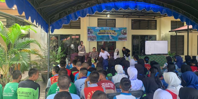 Ditlantas Polda Kalteng Kolaborasi MPLS dengan Dikmas Lantas