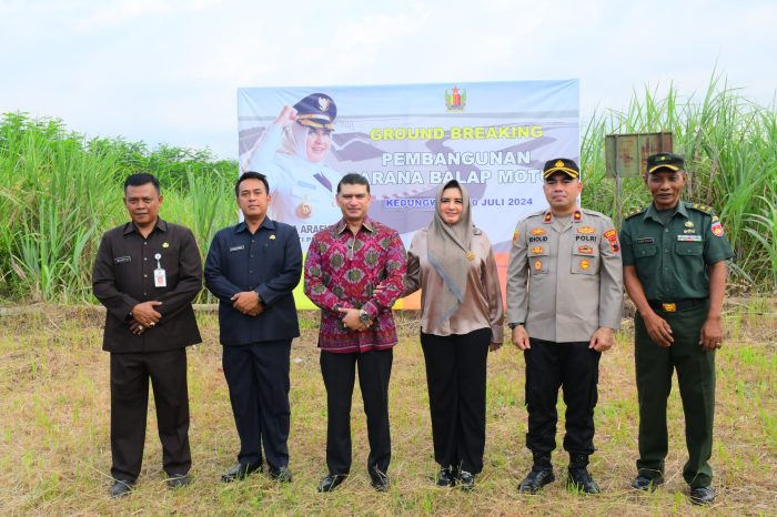Wakapolres Pekalongan Hadiri Ground Breaking Pembangunan Sarana Balap Motor