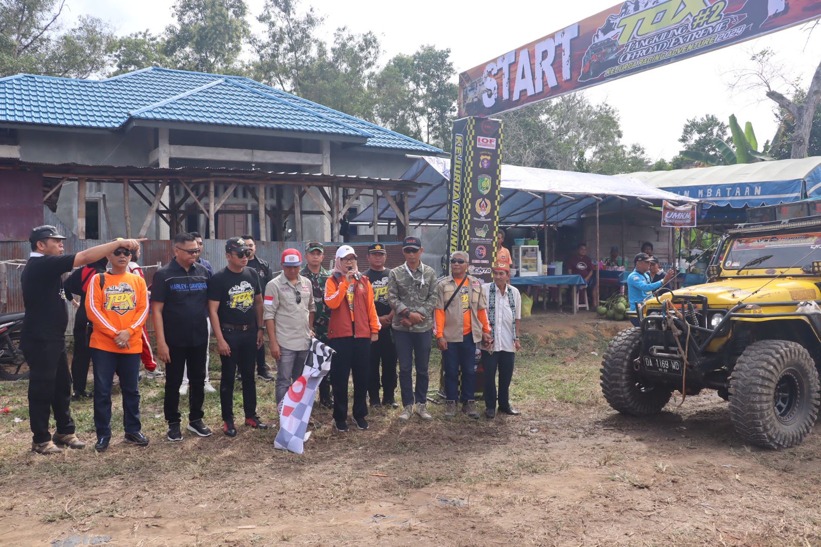 Dirlantas Polda Kalteng Hadiri Pembukaan Tangkiling Off-Road Extreme dan Kejurda Racing Adventure 2024