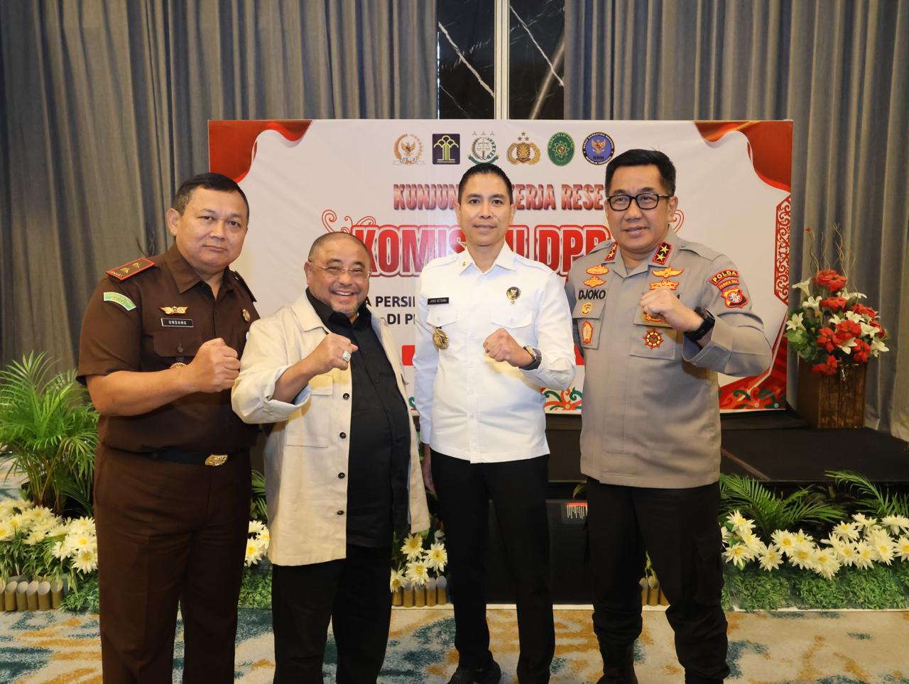 Kapolda Kalteng Mendapat Apresiasi Dan Paparkan Sejumlah Inovasi Pelayanan Masyarakat
