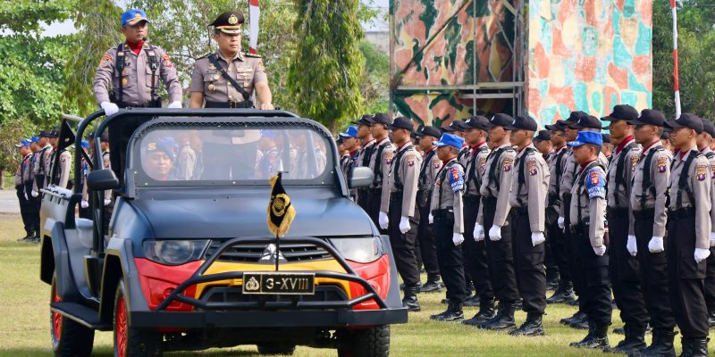 Irwasds Pimpin Upacara Pembukaan Pendidikan 394 Siswa Siap Jalani Pendidikan di SPN Polda Kalteng