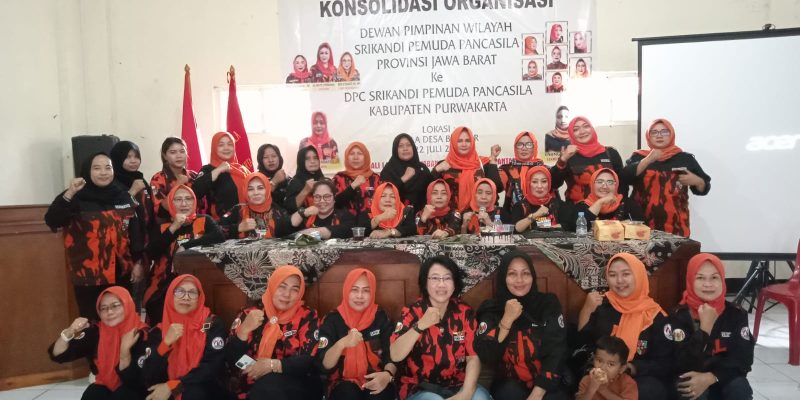 Konsolidasi Organisasi DPW Srikandi Pemuda Pancasila Jawabarat Ke DPC Srikandi PP Kabupaten Purwakarta