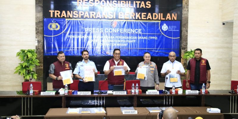 Bareskrim Polri Bongkar Kasus TPPO Modus Pekerjakan Sebagai PSK di Sydney