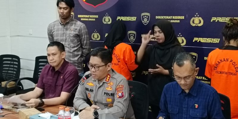 Iklankan Judi Online, Dua Selebgram Asal Kotim dan Seruyan Diamankan Polda Kalteng
