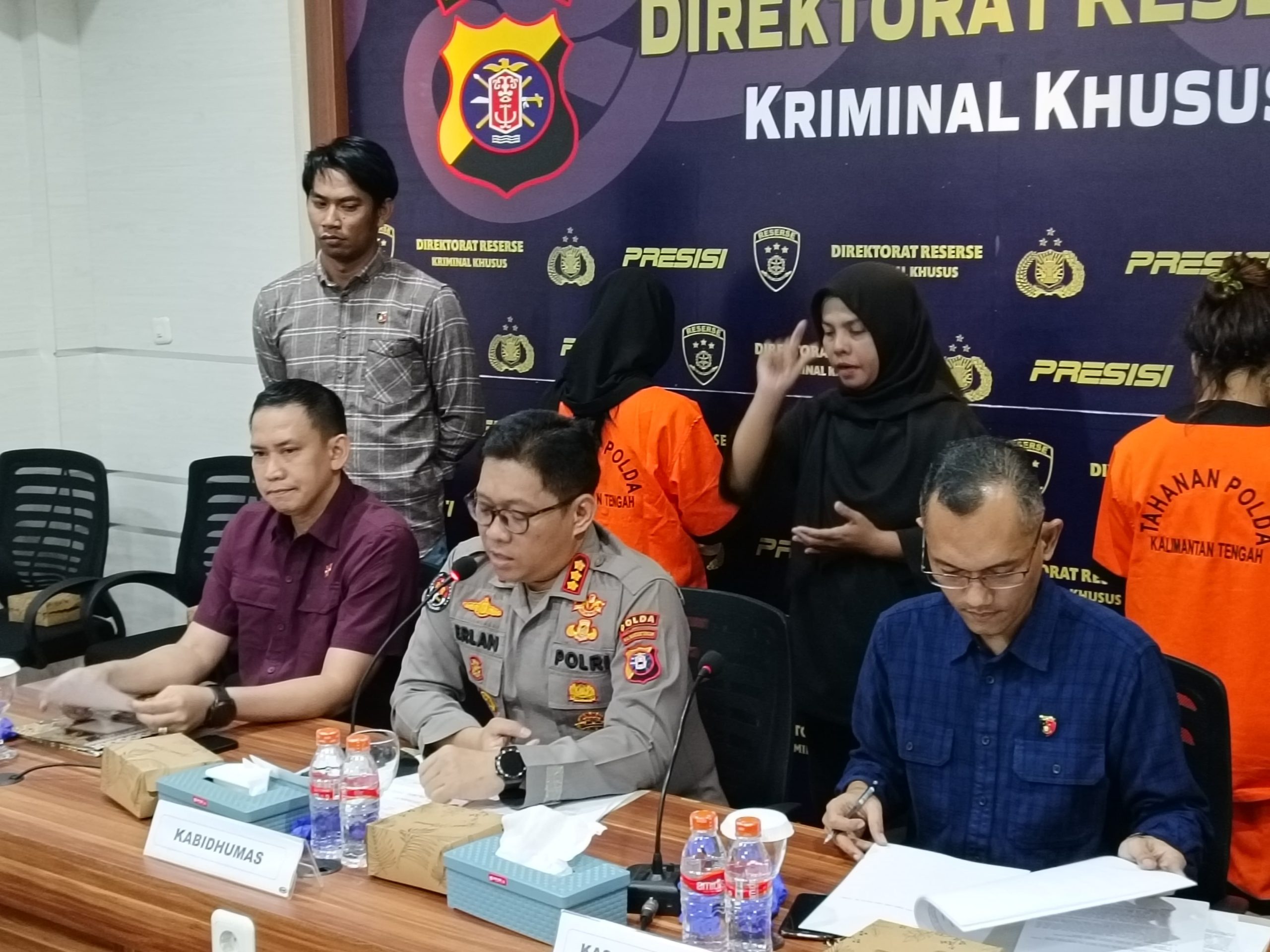 Iklankan Judi Online, Dua Selebgram Asal Kotim dan Seruyan Diamankan Polda Kalteng