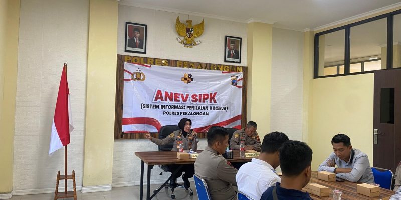 BAG SDM Polres Pekalongan Laksanakan Anev Aplikasi SIPP 2.0 dan SIPK T.A. 2024