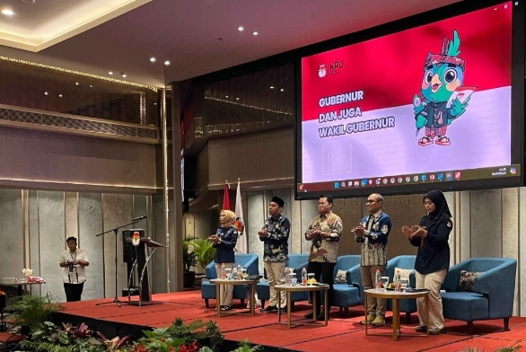 Tahapan Pencalonan Pilgub 2024 Mulai Disosialisasikan KPU Jatim.