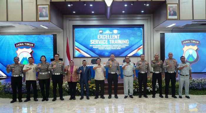 Dirlantas Polda Jatim Menerima Penghargaan Level Asia Best Innovator, Sukses Tekan Lantas