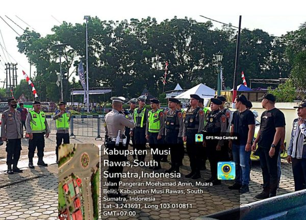 Polres Musi Rawas Kawal Pengamanan Kompetisi Drag Bike dan Drag Race 201 Meter Tahun 2024 Bupati Mura Cup