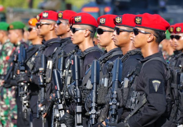 Cek Kesiapan, Apel Pasukan Pengamanan HLF MSP dan IAF Digelar di Denpasar