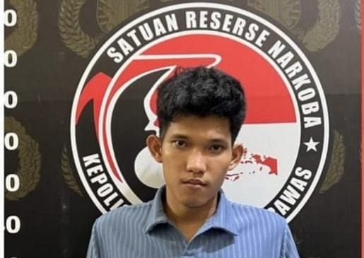 Simpan Sabu Dengan Cara di Gantung di Dinding Kamar, Satresnarkoba Polres Musi Rawas Borgol Warga Kota Lubuklinggau