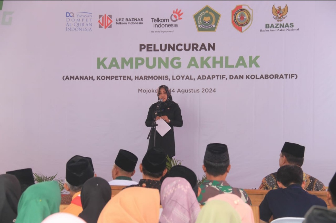 Tingkatkan Perekonomian Masyarakat, Bupati Mojokerto Luncurkan Program Kampung Akhlak bersama Baznas RI