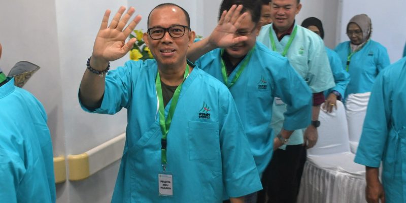 H Teddy Meilwansyah Dan Marjito Bachri, Menjalani Pemeriksaan Kesehatan Dengan Wajah Fresh dan Menebar Senyum
