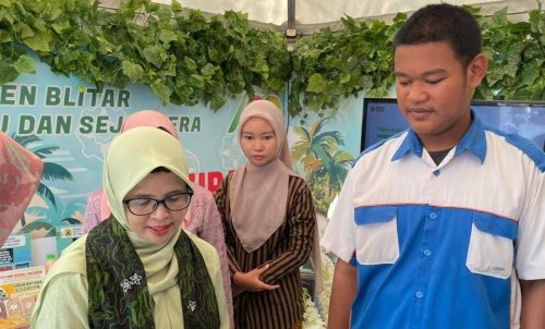 SMK Negeri 1 Kademangan Unjuk Gigi Dalam Acara Peringatan Hari Jadi Kabupaten Blitar