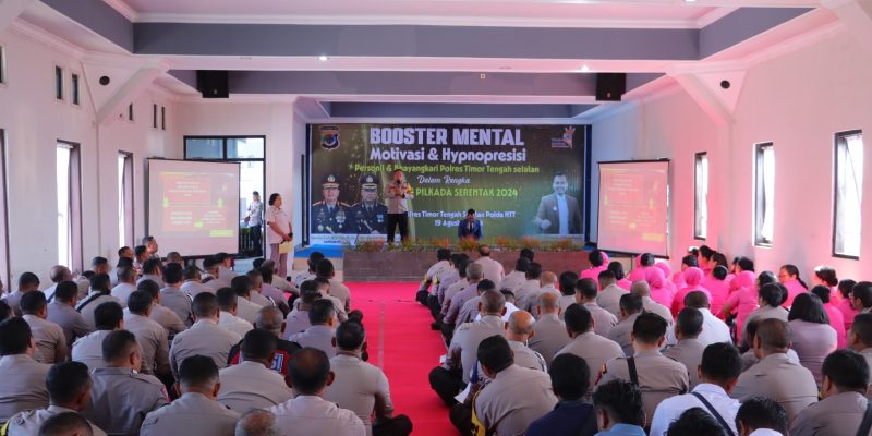 Booster Mental Pertama Di Polda NTT, Demi Sukses Pilkada Serentak 2024
