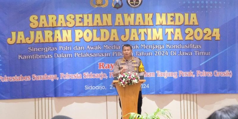 Sarasehan Media Polda Jatim 2024: Sinergi untuk Pilkada Serentak yang Aman dan Damai