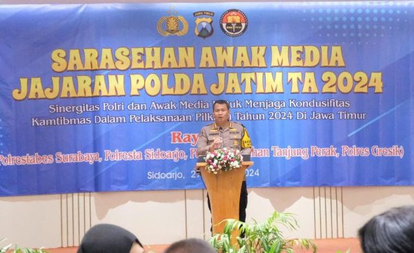 Sarasehan Media Polda Jatim 2024: Sinergi untuk Pilkada Serentak yang Aman dan Damai