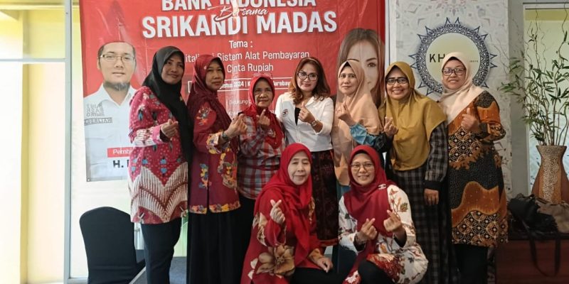 Realisasikan Program Kerja Pemberdayaan, SRIKANDI MADAS Bersama BANK INDONESIA Sosialisasi Digitalisasi Alat Pembayaran