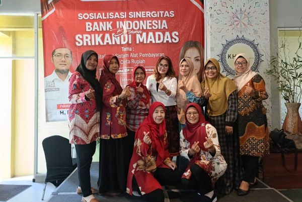 Realisasikan Program Kerja Pemberdayaan, SRIKANDI MADAS Bersama BANK INDONESIA Sosialisasi Digitalisasi Alat Pembayaran