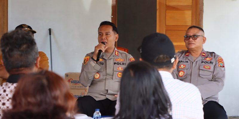 Kapolres Kotamobagu Gelar “Curhat Kamtibmas” di Desa Mobuya: Masyarakat Ungkap Keluhan, Polri Beri Solusi