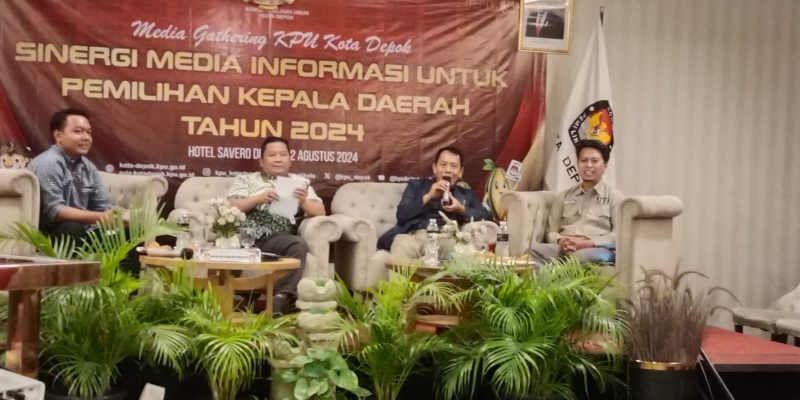 KPU Depok Sosialisasi Hanya Di “Duga “Ciptakan Persetruan Dengan Wartawan Depok Menghadapi Pilkada 2024