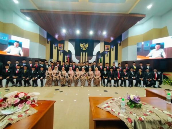Dilantik 50 Anggota DPRD Kabupaten Pasuruan Periode 2024-2029