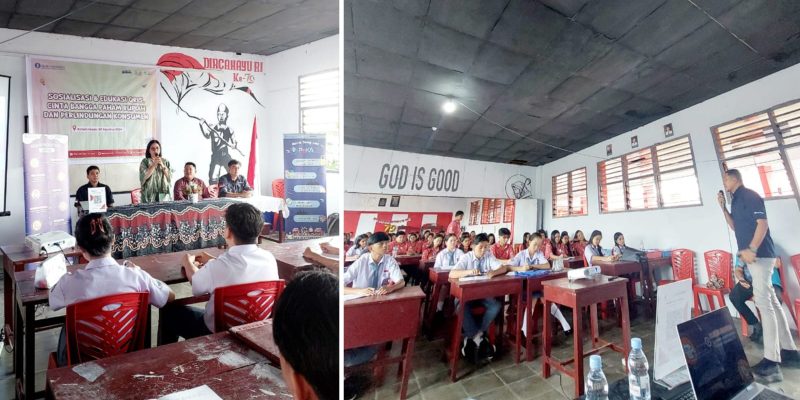 Bank Indonesia Gelar Sosialisasi Kegunaan QRIS di SMA Kristen Kotamobagu