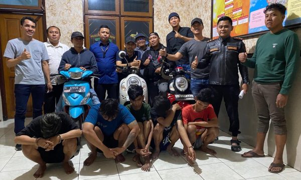 Tim Anti Bandit Polsek Simokerto Bekuk 6 Pelaku Begal