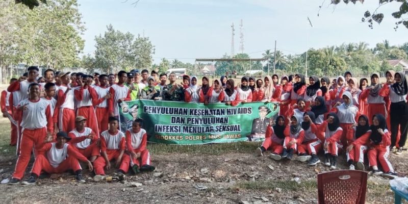 Seksi Dokkes Polres Musi Rawas Berikan Penyuluhan Penyakit HIV Aids dan IMS