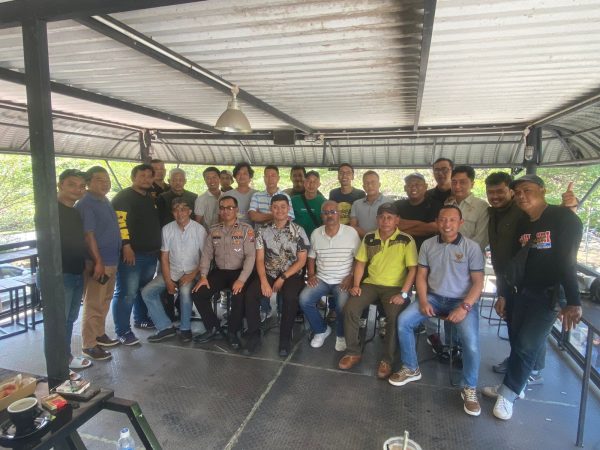 Satlantas Polres Gresik Gelar Giat Senergitas Coffee Morning Bersama Komunitas Wartawan Gresik