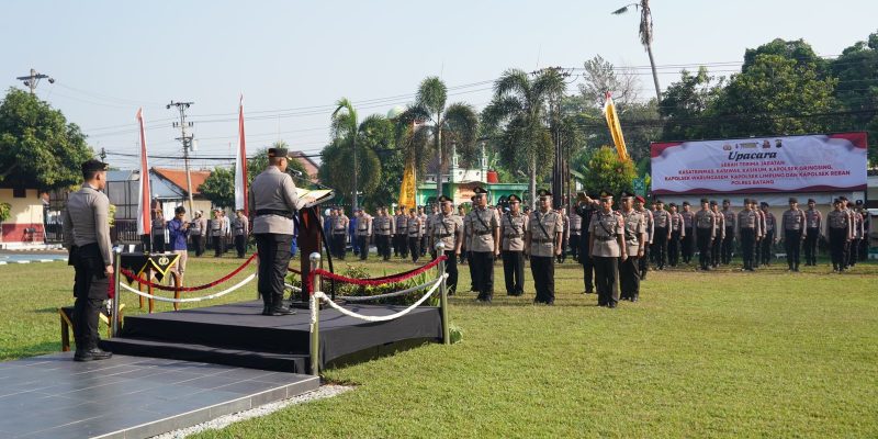 Kapolres Batang Pimpin Upacara Sertiijab