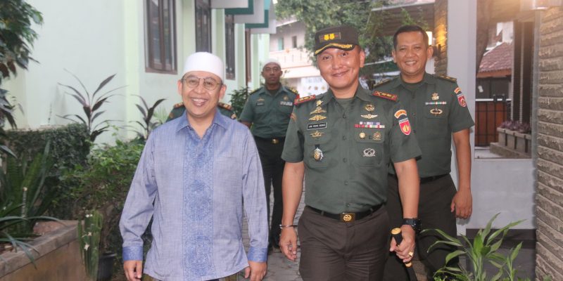 Dandim 0718/Pati Silaturahmi Sowan Kyai Di Kajen Margoyoso