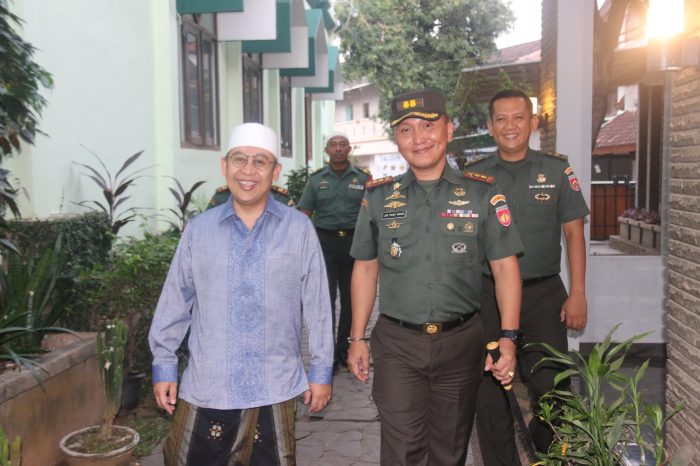 Dandim 0718/Pati Silaturahmi Sowan Kyai Di Kajen Margoyoso