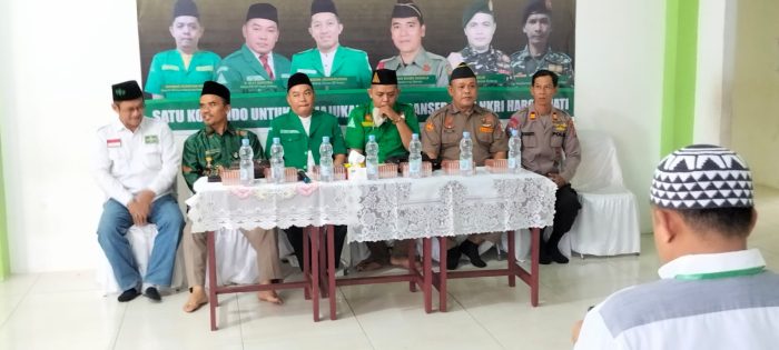 Satbinmas Polresta Palangka Raya Hadiri Pembukaan Diklat Terpadu Dasar PAC GP Ansor