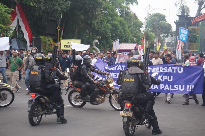 Polres Batang Gelar Sispamkota Jelang Pesta Demokrasi 2024