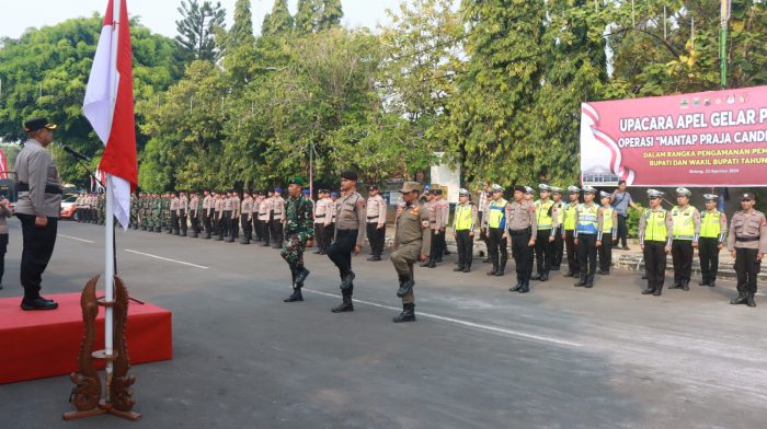Apel Gelar Pasukan, Polres Batang Siap Amankan Pilbup dan Pilgub Jateng 2024