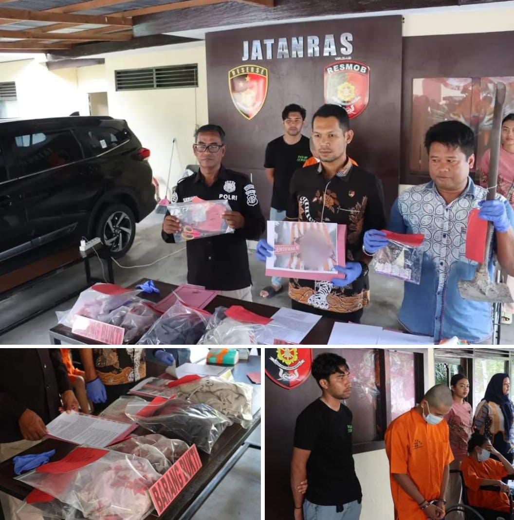 Konferensi Pers Kasus Aborsi, Satreskrim Tetapkan Sepasang Kekasih Sebagai Tersangka