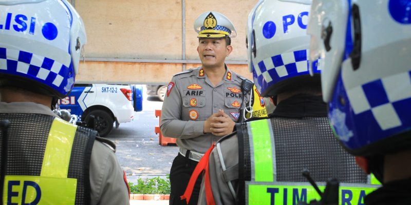 Penutupan Sebagian Jalan Raya Darmo untuk Persiapan Hari Juang Polri