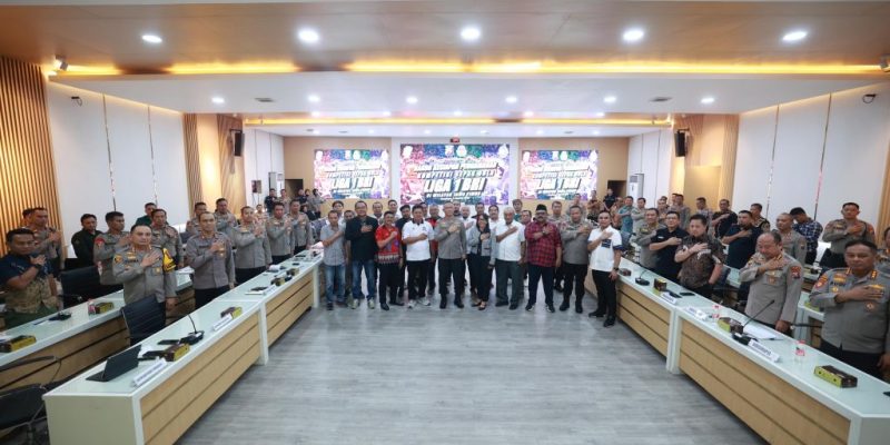 Polda Jatim Gelar Rakor Pengamanan Jelang Bergulir BRI Liga I Indonesia