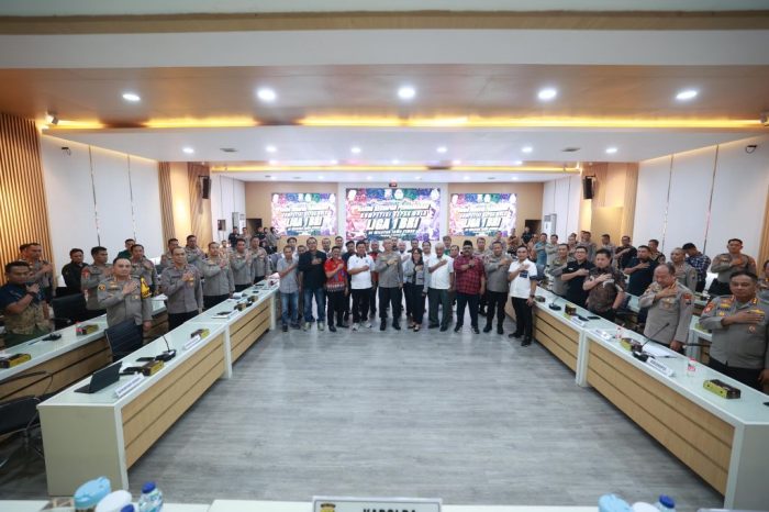 Polda Jatim Gelar Rakor Pengamanan Jelang Bergulir BRI Liga I Indonesia