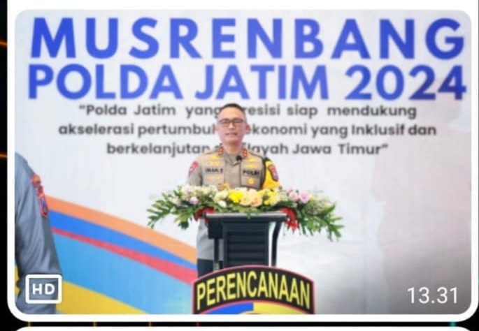 Kapolda Jatim Buka Musrenbang 2024, Siap Akselerasi Pertumbuhan Ekonomi Yang Inklusif dan Berkelanjutan