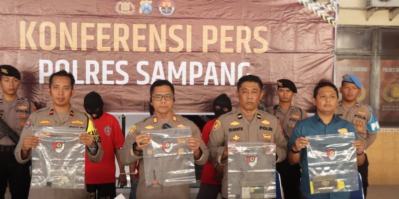Polres Sampang Berhasil Ungkap Curanmor 9 TKP, 3 Tersangka Diamankan